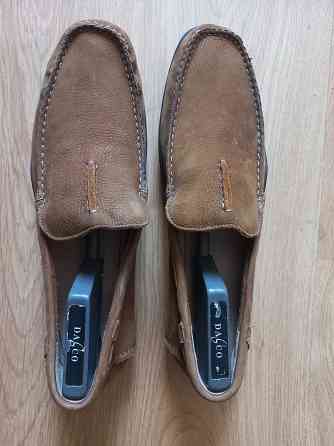 Мужские новые кожаные мокасины Clarks 47 p. Запорожье