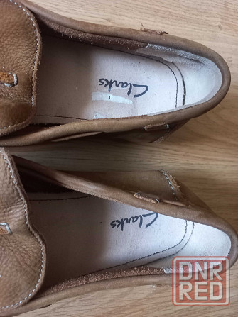 Мужские новые кожаные мокасины Clarks 47 p. Запорожье - изображение 7