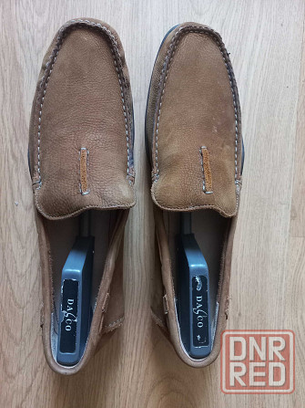 Мужские новые кожаные мокасины Clarks 47 p. Запорожье - изображение 1