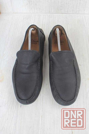Мокасины Clarks кожа Англия 45р туфли Запорожье - изображение 5