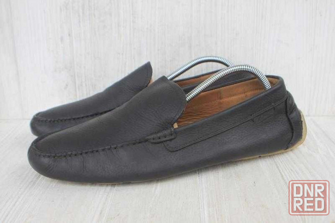 Мокасины Clarks кожа Англия 45р туфли Запорожье - изображение 3