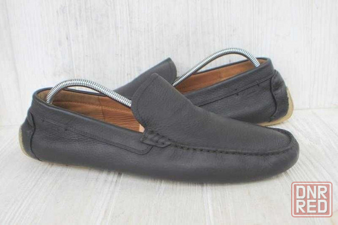 Мокасины Clarks кожа Англия 45р туфли Запорожье - изображение 1