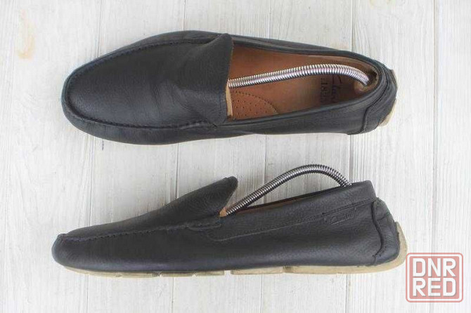 Мокасины Clarks кожа Англия 45р туфли Запорожье - изображение 2