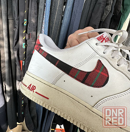 кожанные кроссовки Nike Air Force Запорожье - изображение 3