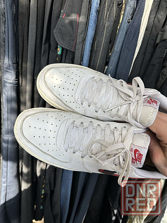 кожанные кроссовки Nike Air Force Запорожье - изображение 4