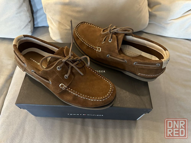 Новые Замшевые Мужские Мокасины Tommy Hilfiger 42( Ритейл 5699 грн) Запорожье - изображение 1