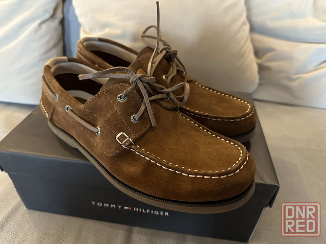 Новые Замшевые Мужские Мокасины Tommy Hilfiger 42( Ритейл 5699 грн) Запорожье - изображение 3
