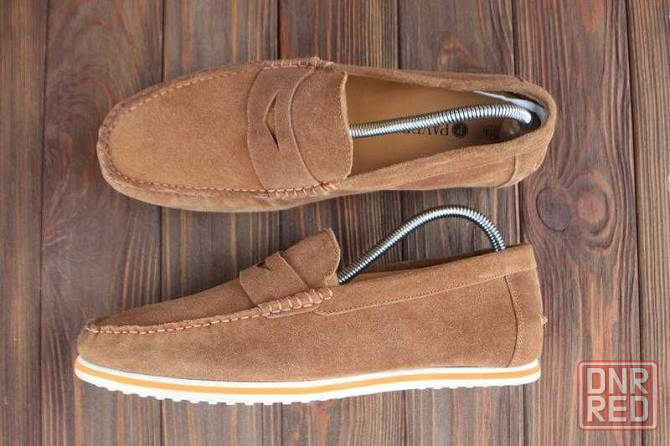 Мокасины Pavers замша Англия 44,5р туфли мокасини Запорожье - изображение 2