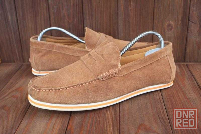 Мокасины Pavers замша Англия 44,5р туфли мокасини Запорожье - изображение 1