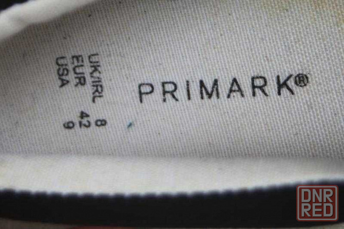 Кеды слипоны Primark Ирландия 41р мокасины кеди сліпони Запорожье - изображение 8