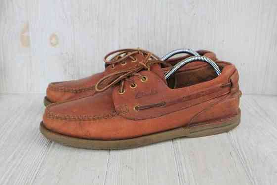 Топсайдеры Clarks кожа Англия 44,5р туфли мокасины Запорожье