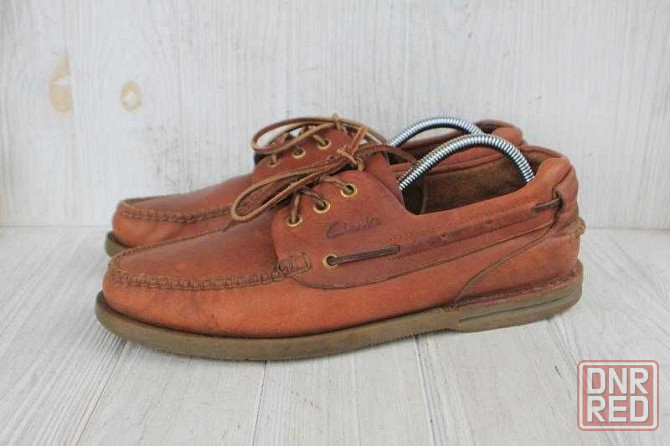 Топсайдеры Clarks кожа Англия 44,5р туфли мокасины Запорожье - изображение 3