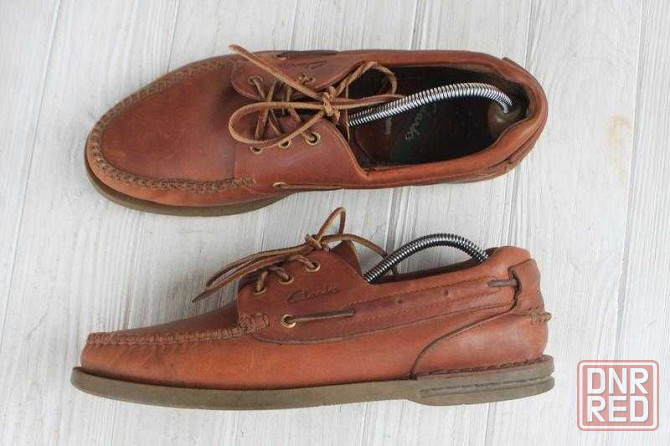 Топсайдеры Clarks кожа Англия 44,5р туфли мокасины Запорожье - изображение 2