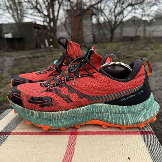 Кроссовки Saucony Endorphin Trail Red, 44-44,5 размер, Оригинал Запорожье