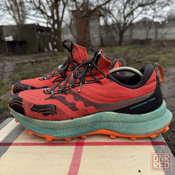 Кроссовки Saucony Endorphin Trail Red, 44-44,5 размер, Оригинал Запорожье - изображение 2