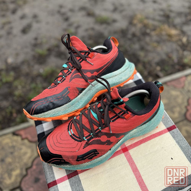 Кроссовки Saucony Endorphin Trail Red, 44-44,5 размер, Оригинал Запорожье - изображение 4