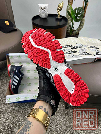 Мужские кроссовки адидас марафон Adidas Marathon Pro+ Navy Red [41-46] Запорожье - изображение 6
