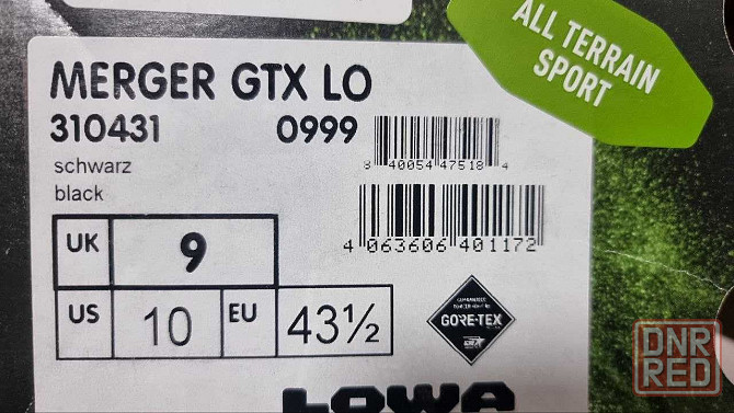 НОВЫЕ Lowa Merger GTX Lo (EU 42-45). Запорожье - изображение 7