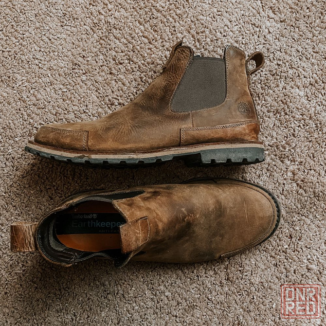 Мужские кожаные челси timberland ботинки кожа Запорожье - изображение 5