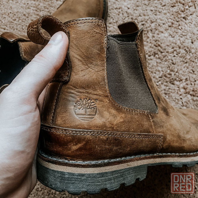 Мужские кожаные челси timberland ботинки кожа Запорожье - изображение 1
