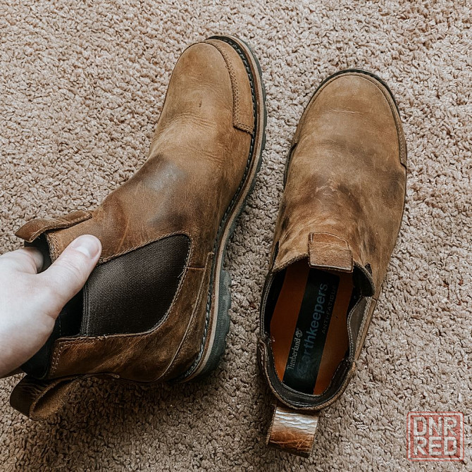 Мужские кожаные челси timberland ботинки кожа Запорожье - изображение 3