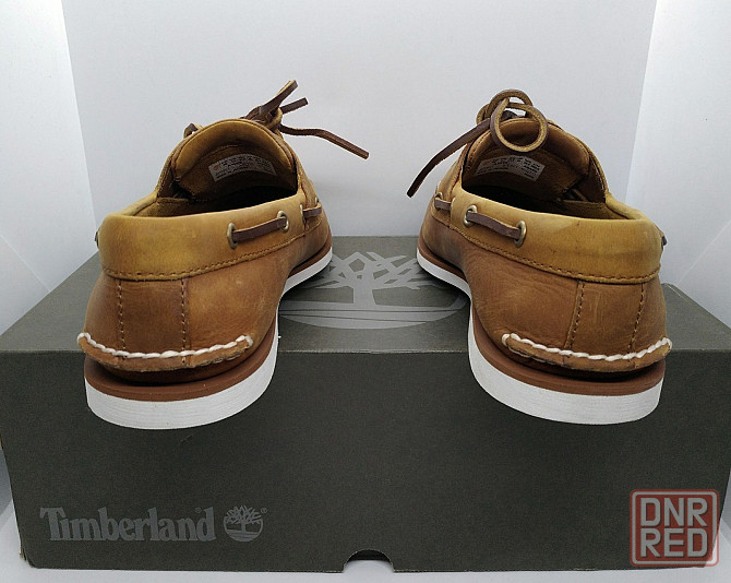 кожаные EU41,5 26см топ-сайдеры мокасины Timberland ор Запорожье - изображение 3
