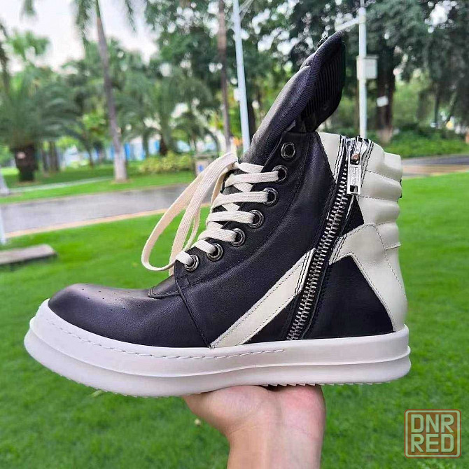(БЕЗ ПЕРЕДОПЛАТИ)Rick Owens x Chrome Hearts рік овенс конверс чорні Запорожье - изображение 7