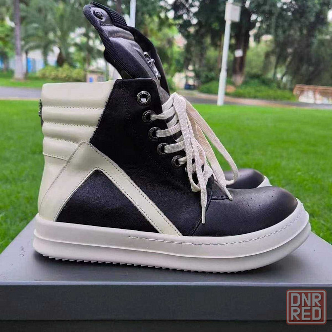 (БЕЗ ПЕРЕДОПЛАТИ)Rick Owens x Chrome Hearts рік овенс конверс чорні Запорожье - изображение 4