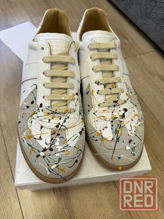 кеды Maison Margiela Gats mm6 painted white с краской balenciaga rick Запорожье - изображение 3