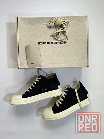 кеды Rick Owens DRKSHDW low со вставкой 42 43 Запорожье - изображение 1