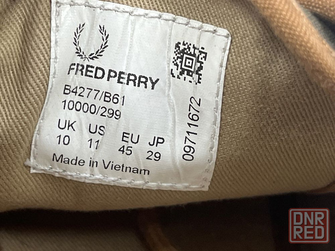 Fred Perry Винтажные Мужские Оригиральные Кеды Запорожье - изображение 7