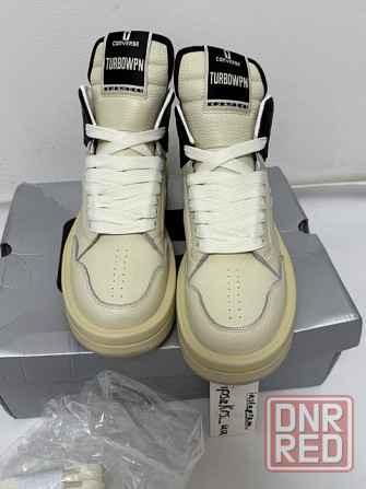 Rick Owens X Converse Turbowpn DRKSHDW white 41 42 Запорожье - изображение 2
