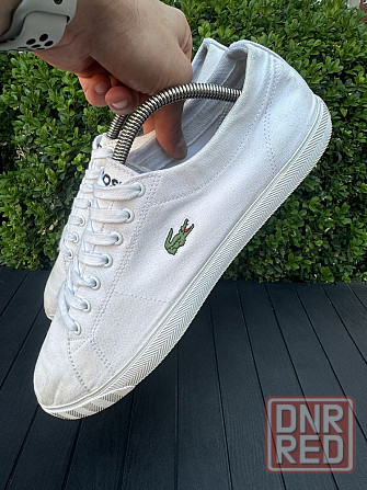 Lacoste кеды кроссовки 44 размер белые оригинал Запорожье - изображение 8