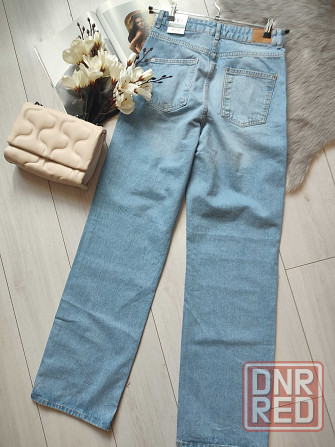 Прямые джинсы с высокой посадкой Zara, 36, 40, 44р, оригинал Запорожье - изображение 4