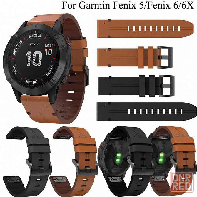Кожаный ремешок garmin fenix forerunner Запорожье - изображение 1
