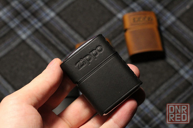 кожаный чехол для зажигалка  zippo обшивка Запорожье - изображение 6