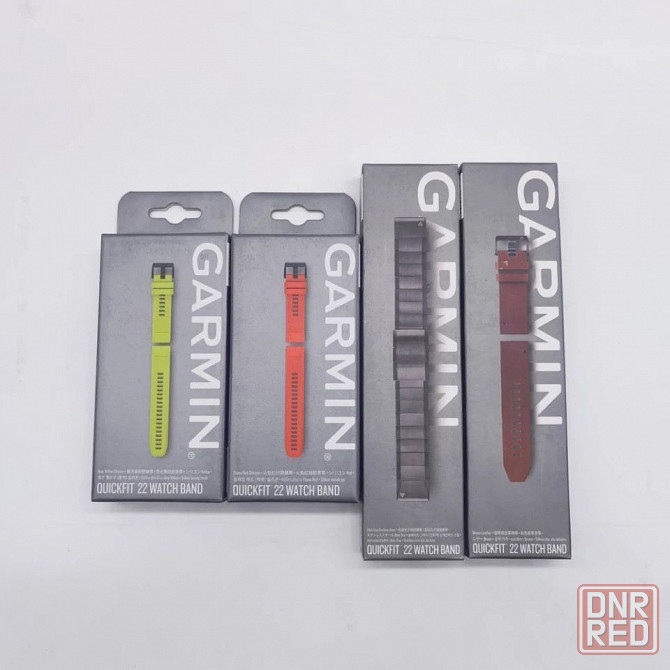 Оригинальный ремешок Garmin QuickFit 20, 22, 26 Силикон, Кожа, Метал Запорожье - изображение 2