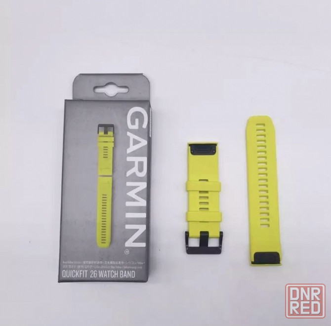 Оригинальный ремешок Garmin QuickFit 20, 22, 26 Силикон, Кожа, Метал Запорожье - изображение 5