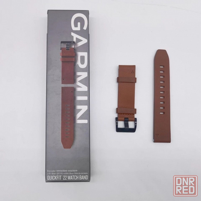 Оригинальный ремешок Garmin QuickFit 20, 22, 26 Силикон, Кожа, Метал Запорожье - изображение 4