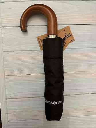 Зонт Samsonite Wood Classic Umbrella black Запорожье