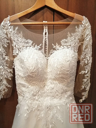 Продам свадебное красивое, эксклюзивное платье р. 48 Запорожье - изображение 2