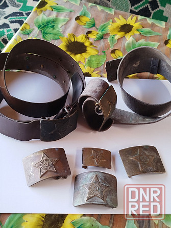 Продам Ремни СССР и пряжки цена за всё Запорожье - изображение 1