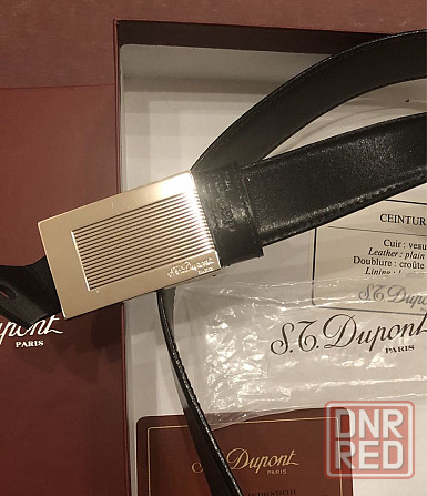 Ремень брючный S.T.Dupont, Paris Запорожье - изображение 2