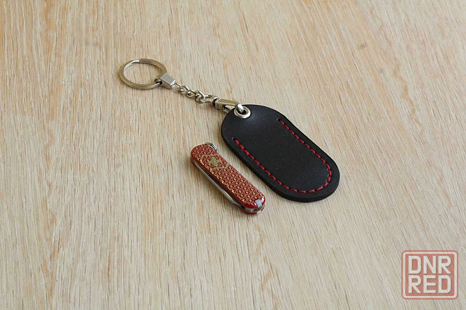 брелок из  натуральной кожи для Victorinox Classic Запорожье - изображение 7