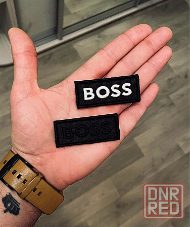 Патч нашивка логотип Hugo Boss Запорожье - изображение 2