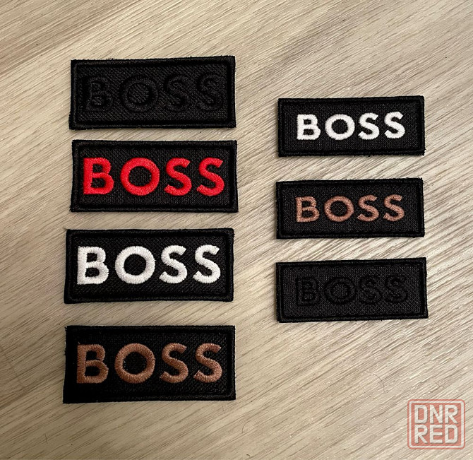Патч нашивка логотип Hugo Boss Запорожье - изображение 5