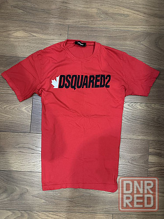 Мужская футболка Dsquared2 красная оригинал Запорожье - изображение 1
