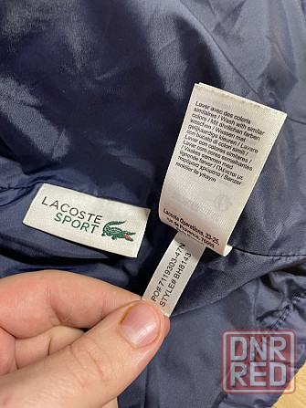 Куртка микропуховик Lacoste Sport Запорожье - изображение 8