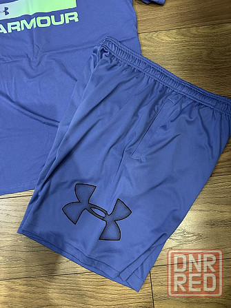 Мужская футболка Under Armour фиолетовая Запорожье - изображение 4