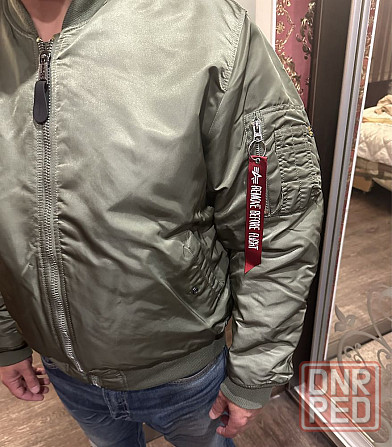 Бомбер Alpha Industries двухсторонний Л Оригинал Запорожье - изображение 4